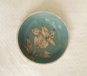 พฤกษศาสตร์มือทาสีสลัดชามให้บริการผู้ผลิตผู้ค้าส่ง - Product Image 1