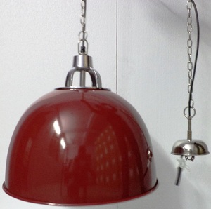 Industrial Pendant Light Fixture, Farmhouse <b>Decor</b> Adjustable Metal Hanging Lamp, Vintage Pendant <b>Lighting</b> for Kitchen Restaurant - Product Image 5