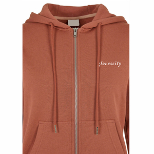 Sudaderas con capucha de lana personalizadas para mujer, sudaderas transpirables antiarrugas con logotipo impreso en la parte delantera para el invierno - Product Image 4