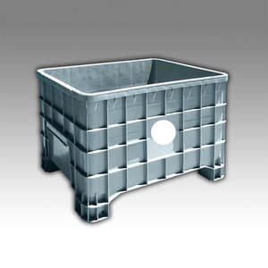 ถังพลาสติก HDPE ขนาด 300 ลิตร  ขนาด 630x1000x650 มม. (สูง) - Product Image 1