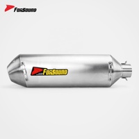 Pot d'échappement universel pour moto tout-terrain Forsound Factory, prix de gros, style FMFs, en acier inoxydable multicolore, Silpon