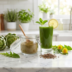 Extracto de Alcachofa en Polvo, Cynara Scolymus, Extracto Natural de Hoja de Alcachofa Globo para el Apoyo del Hígado, Salud Digestiva y Colesterol - Product Image 3