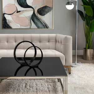 Sculpture en métal tendance moderne Décoration Meilleure vente Sculpture en métal Art Décoration de table polie moderne pour décoration Cadeau ZAHID EXPORT - Product Image 4