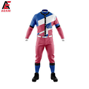 Sublimación personalizada de alta calidad con botones, ropa deportiva de béisbol y softbol para jóvenes, conjuntos impresos transpirables a la venta, patrón en blanco - Product Image 4