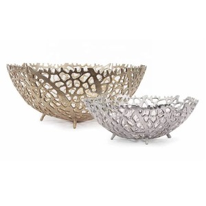 Bol en métal aluminium moderne bol décoratif parfait pour la pièce maîtresse de fête de mariage et la décoration intérieure disponible au prix de gros - Product Image 1