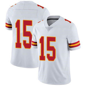 Maillot de football américain de haute qualité, personnalisable, antibactérien, à motif uni, manches courtes, respirant, unisexe, pour adultes - Product Image 6