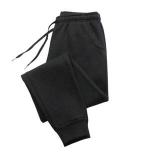 Pantalones de chándal de algodón 100% personalizables para hombre, pantalones de jogging de peso pesado de alta calidad, con cordón, cómodos, suaves, ajustados, informales - Product Image 2