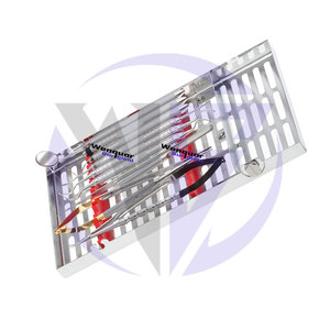 Juego de Instrumentos Microquirúrgicos, Kit de Implantes para Cirugía Periodontal, Herramientas Manuales de Acero Inoxidable, Casete de Esterilización - Product Image 5