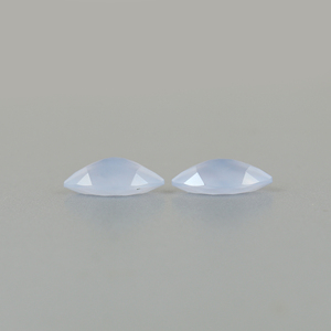 พลอยทรงโค้ง8X16มม. สีฟ้าประดับพลอยอัญมณีทรงหลวมจากธรรมชาติ - Product Image 3