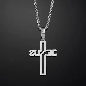 Pendentif Hip Hop personnalisé pour homme, en alliage plaqué or, serti de diamants CZ, style bling-bling - Product Image 4