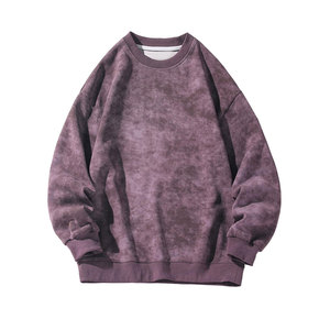 Sudaderas de secado rápido cálidas de invierno informales para hombre Patrón sólido de poliéster/algodón - Product Image 1