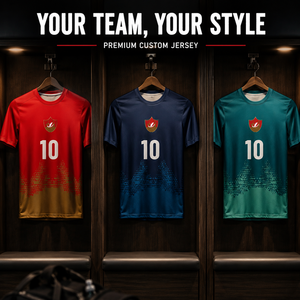 Maillot de football Design <span class=keywords><strong>gratuit</strong></span> personnalisé pour hommes, équipe de jeunes, club, logo, vêtements de football, kit rétro en polyester Jacquard, livraison gratuite, maillot de football - Product Image 3