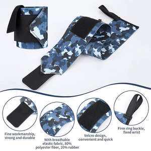 Vente flash - Bandes de compression pour poignets avec logo, accessoires de musculation, bandes de poignet pour la musculation, entraînement et exercices - Product Image 5