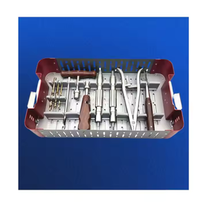 Surgiright, instrumentos ortopédicos de alta calidad, 56 unids/set, Kit Extractor de tornillos quirúrgicos, Material metálico - Product Image 5