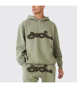 Nuevo Chándal Deportivo Unisex con Capucha, Corte Ajustado, 100% Algodón, Transpirable y Ecológico, con Impresión de Logotipo Personalizado, Venta al Por Mayor Disponible - Product Image 2