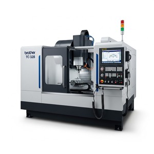 เครื่องกัดซีเอ็นซีแนวตั้ง 3 แกน ความแม่นยำสูง รุ่น Brother TC-32B พร้อมหัวกัด BT30 สำหรับชิ้นส่วนยานยนต์และอากาศยาน - Product Image 3