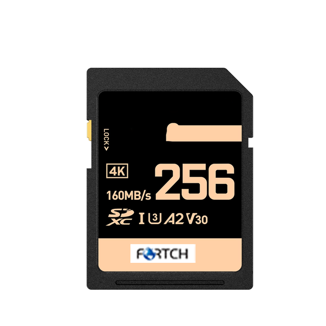 256GB UHS-I U3 V30 UHD SDXC High-Speed 4K Memory Card with Read Speed up to 100MB/s for Fast Performance
