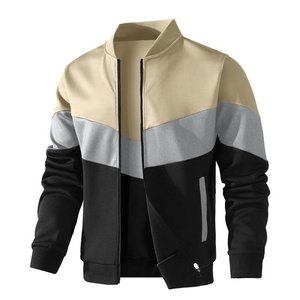 เสื้อแจ็คเก็ตแฟชั่นคอตั้งดีไซน์ของคุณเองได้สำหรับผู้ชายและผู้หญิงปรับแต่งได้ตามต้องการ - Product Image 1