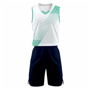 Uniforme de baloncesto de secado rápido personalizado para hombre, camisetas de baloncesto al por mayor en Stock, conjuntos transpirables, camisetas de baloncesto - Product Image 3