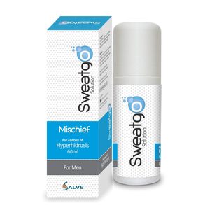 Salve Sweatgo Hyperhidrose Sweat pour une peau saine pour hommes en Fragrance-60ml Mogra exclusif - Product Image 1
