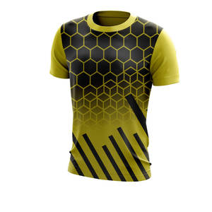 Alta calidad 240gsm 65% algodón 35% poliéster Unsex Oversized Drop Shoulder Blank cuello redondo manga corta Camiseta para hombres y mujeres - Product Image 2