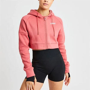 2022 haute qualité dames sweat à capuche survêtement décontracté court ensemble pour les femmes pour Jogging automne Collection - Product Image 5