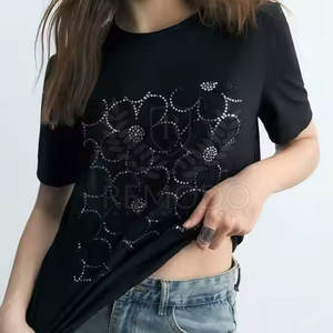 Camiseta de Manga Corta Informal de Verano para Mujer, 100% Algodón, Secado Rápido y Transpirable - Product Image 5