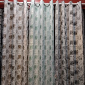 Lote de <span class=keywords><strong>stock</strong></span> de tela de lino para cortinas, cortina de tela Jacquard, tela de cortinas y materiales para usos versátiles - Product Image 6