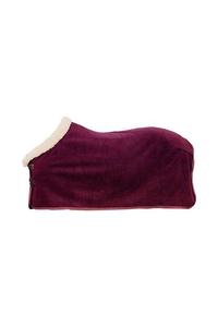 Couverture d'extérieur matelassée pour cheval, noire, col standard, rabat de queue moyen, 2 sangles de jambe, pour usage hivernal en extérieur - Product Image 5