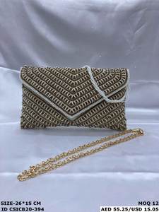 Diseñador hecho a mano piedra embrague elegante piedra tachonado bolso de noche para mujer fiesta embrague - Product Image 2