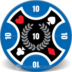 Fichas de Póker de Cerámica Profesionales EPT de 10g con Bandeja de Lujo de 40MM, Totalmente Personalizables, Incluyendo Diseño de Logotipo a Color para Casinos - Product Image 4