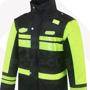 Veste de travail personnalisée de la meilleure qualité pour hommes, vêtements de sécurité au prix de gros - Product Image 2