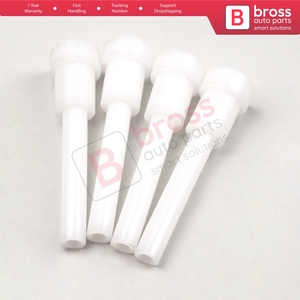 สายเคเบิลซ่อมชุดมอเตอร์กระจกหน้าต่าง BWR527 จำนวน 4 ชิ้น สำหรับ 406 A6 C5 A4 B6 B7 Exeo 3R Arosa 6H Lupo Transporter T5 X5 E53 - Product Image 2