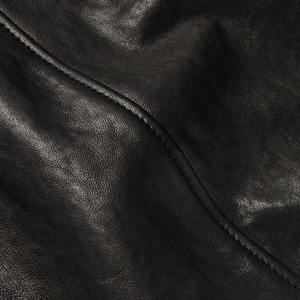 Blouson aviateur en cuir de mouton camouflage - Style vintage unisexe avec logo frontal, respirant et séchage rapide pour la saison printanière - Product Image 5