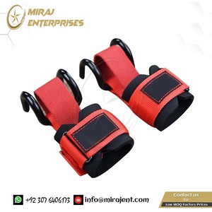 Pesos Power Muñequera Soporte Mancuerna Gancho Levantamiento de pesas Fitness Levantamiento de pesas Gancho Entrenamiento Gimnasio Empuñaduras Correas al por mayor - Product Image 2
