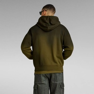 Nouveauté : sweat-shirt oversize pour homme en polyester et coton, couleur unie tendance, logo brodé sur le devant, personnalisable, vente en gros, hiver - Product Image 4