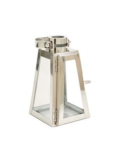 Hot selling luxury <b>Moroccan</b> Lantern candle holder for home use decorative table decor <b>lighting</b> decor silver morroco lantern - Product Image 1