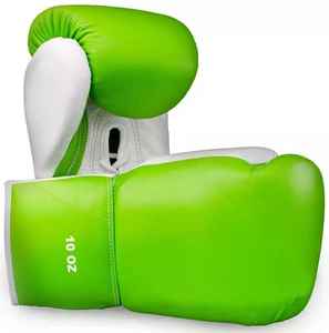 Gants de boxe en cuir personnalisés en cuir PU et cuir de vachette véritable avec impression de logo personnalisé - Product Image 1