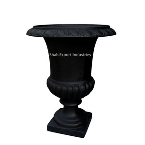 Florero de Metal de Color dorado de estilo Vintage para la Mesa de la sala de estar, florero decorativo hecho a mano para cumpleaños de boda - Product Image 4