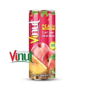 Fruits mélangés pour VINUT Carton de 24 canettes 250 ml 8,5 fl oz Boisson au jus OEM Étiquette privée Sans glucose Échantillon Étiquette Exportation Vietnam Prêt - Product Image 6