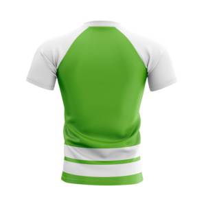 Maillot personnalisé de haute qualité avec logo pour chemise, 100 % coton, col rond, manches courtes, pour homme, OEM, faible MOQ - Product Image 2