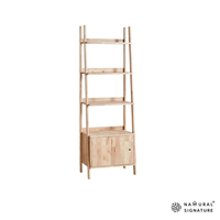 Étagère à plusieurs niveaux, étagère de rangement ouverte, présentoir, moderne, pratique et durable, exporté de Malaisie