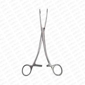 Pinzas hemostáticas verdes, herramienta de instrumento de sujeción y sujeción de tejido quirúrgico reutilizable Manual de acero inoxidable para uso médico - Product Image 2