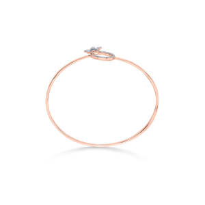 Pulsera de Diamantes con Círculo Floral para Mujer - Product Image 5