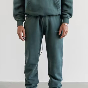 Ropa deportiva con logotipo personalizado, conjunto de traje y pantalones para correr, Sudadera con capucha personalizada para gimnasio, chándal con capucha para hombre hecho en Pakistán - Product Image 5