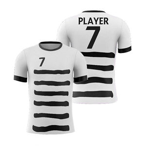Último Diseño de Camisetas de Fútbol para Adultos, Ropa de Entrenamiento para Hombre, Personalizable, de Secado Rápido, Transpirable, Ligera, con Cuello Redondo - Product Image 5