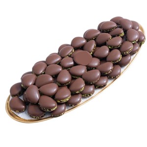 Plateau à chocolat décoratif de qualité supérieure recouvert d'arachides et plateau de collation aux arachides grillées plateau de service au chocolat pour les événements - Product Image 2