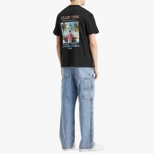 <b>Black</b> Oversized DTF T-<b>Shirt</b> | 100% Cotton French Terry 280 GSM Crewneck | Retro Graphic Tee | Premium Streetwear & Urban Fashion - Product Image 4