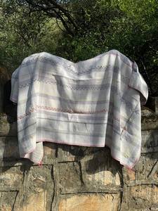 Handmade Vintage Kantha Cotton Reversible <b>Quilt</b> Traditional Indian Bedspread <b>Throw</b> - Product Image 4