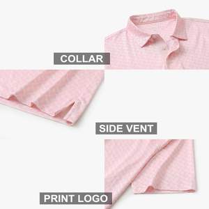 Prix d'usine OEM Polos décontractés pour hommes de haute qualité Séchage rapide Respirant Broderie en vrac pour Polo personnalisé - Product Image 4